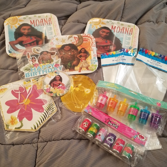 Disney Moana Birthday decorations New